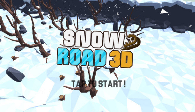 Snow Road 3D Screenshot